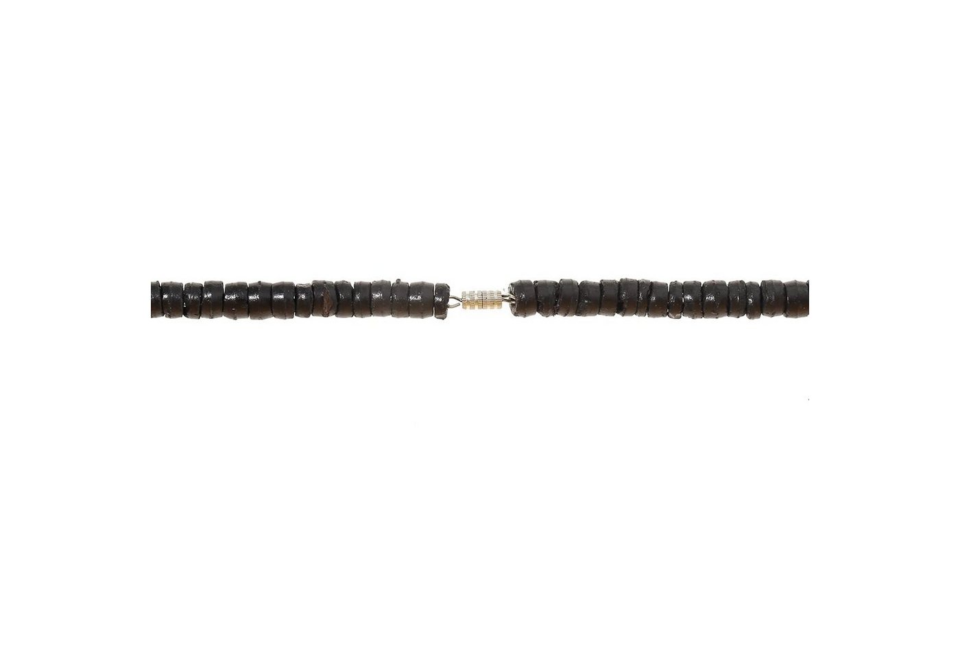 Made by Nami Perlenkette Surfer Halskette mit echten Kokosnussperlen, Herren Damen Strand Schmuck Wasserfest – Bild 5 von 5