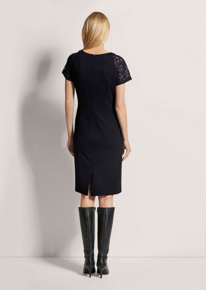 MADELEINE Jerseykleid Jersey-Kleid mit Spitze – Bild 2 von 5