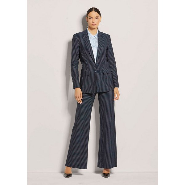 MADELEINE Kurzblazer Eleganter, taillierter Blazer Meliertes Design mit klassischem Reverskragen und Knopfverschluss