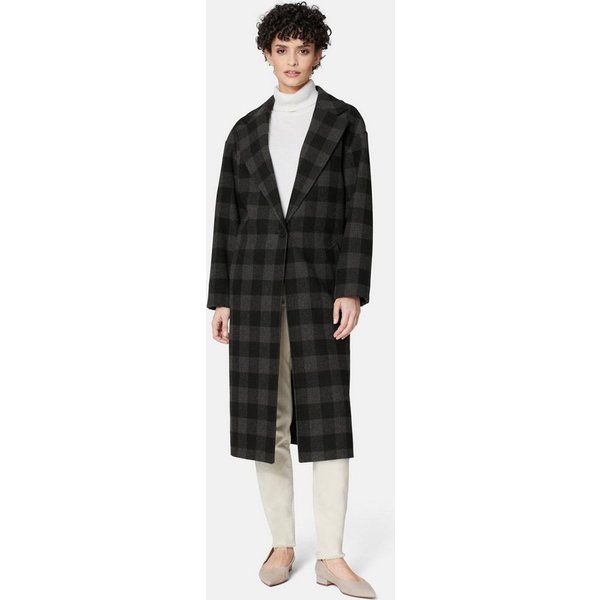 MADELEINE Kurzmantel Karomantel in lässiger Oversized-Form