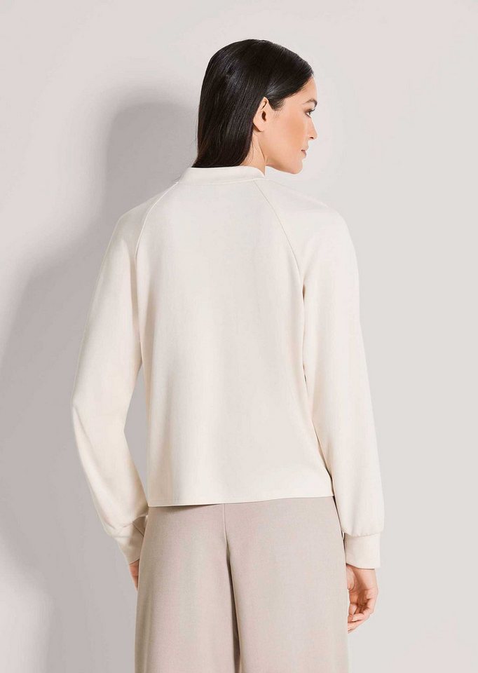 MADELEINE Outdoorjacke Basicjacke mit Blousonkragen Blouson mit Leistentaschen, Reißverschluss und langarm – Bild 2 von 5