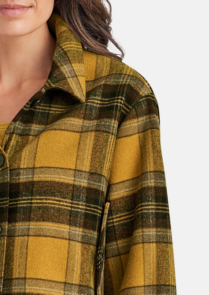 MADELEINE Outdoorjacke Kurzes Shacket im Karodesign – Bild 4 von 5