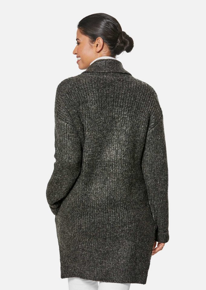 MADELEINE Strickjacke Lange Strickjacke mit Glanz – Bild 2 von 5