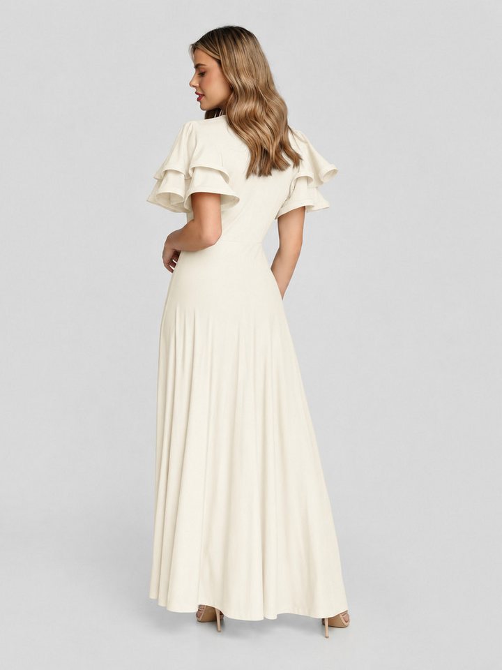 MADNEZZ Maxikleid Maxikleid SALOME- ecru – Bild 3 von 3