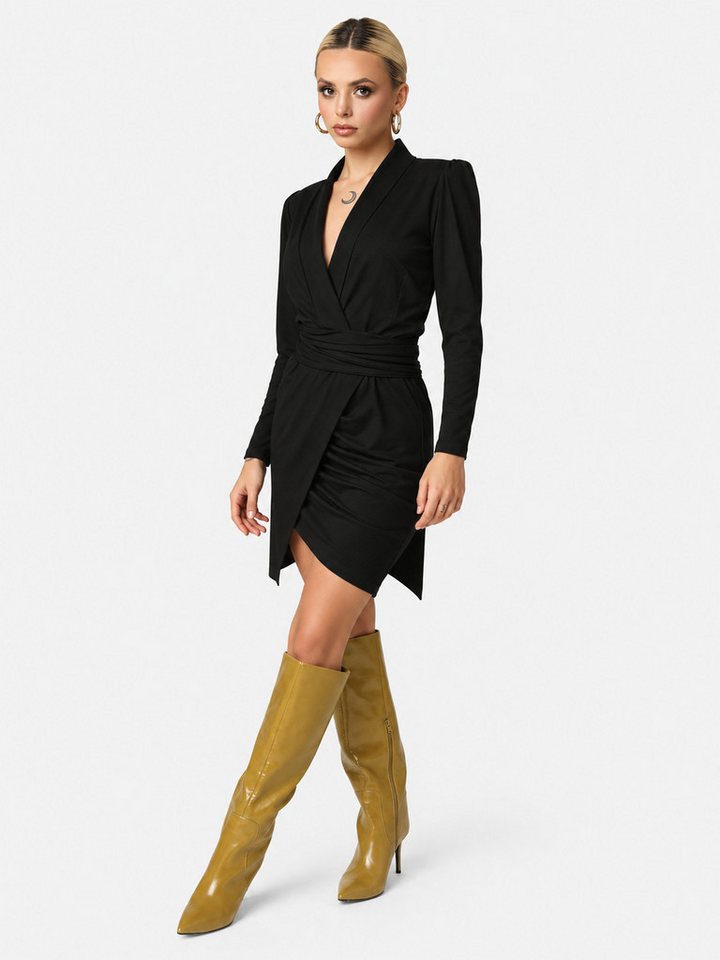 MADNEZZ Minikleid Minikleid Superstition black – Bild 3 von 4