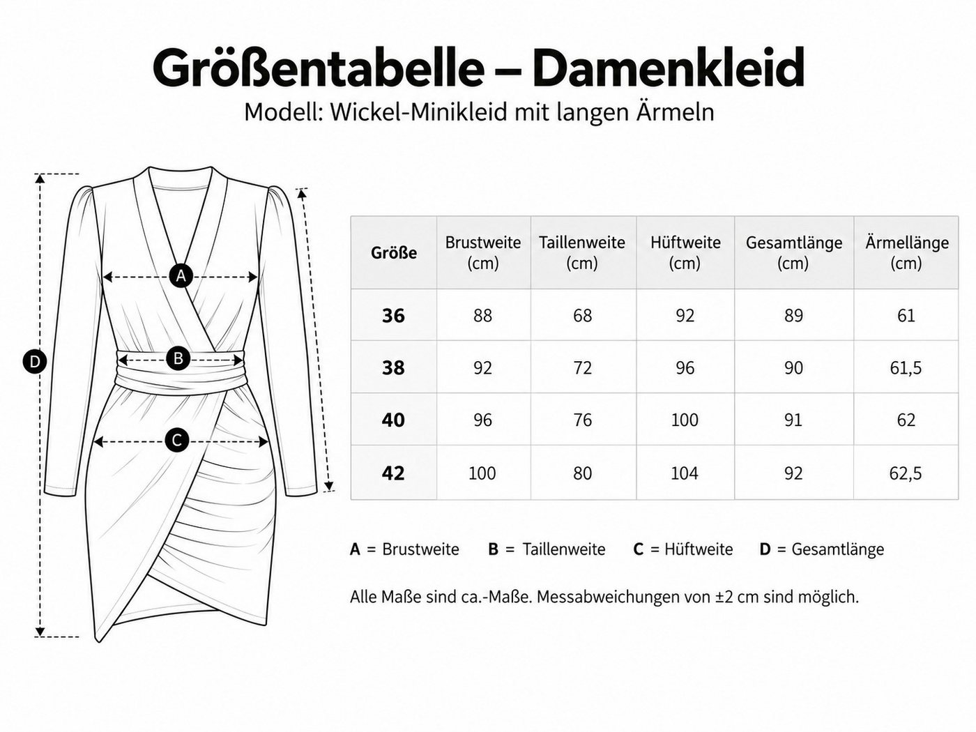 MADNEZZ Minikleid Minikleid Superstition black – Bild 4 von 4