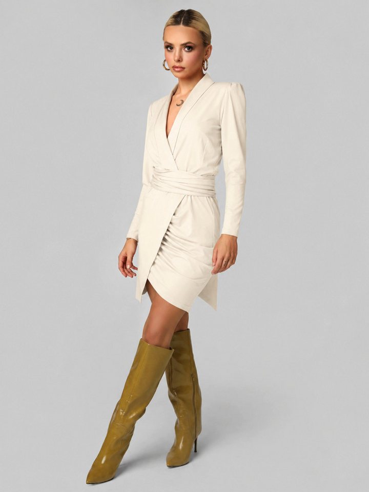 MADNEZZ Minikleid Minikleid Superstition - cream – Bild 2 von 3