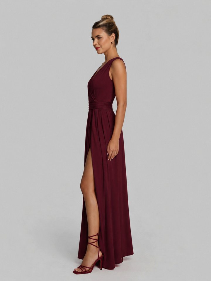 MADNEZZ Trägerkleid ANDREA WINE – Bild 3 von 4