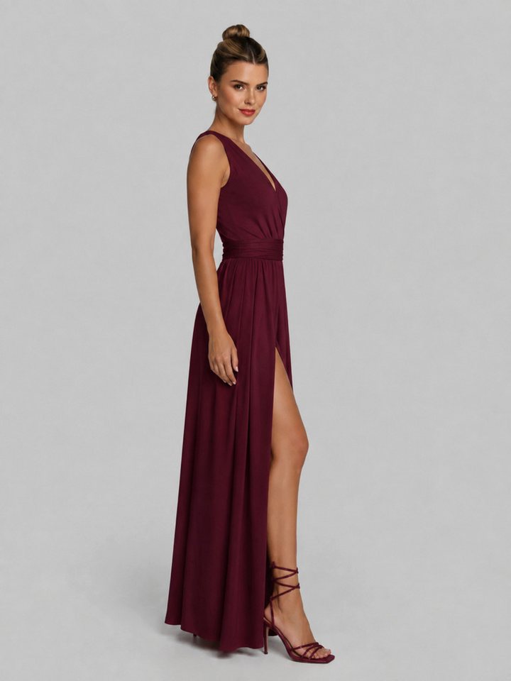 MADNEZZ Trägerkleid ANDREA WINE – Bild 4 von 4