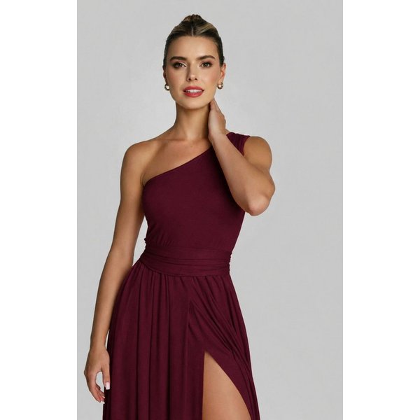 MADNEZZ Trägerkleid E.WILD SUKIENKA WINE