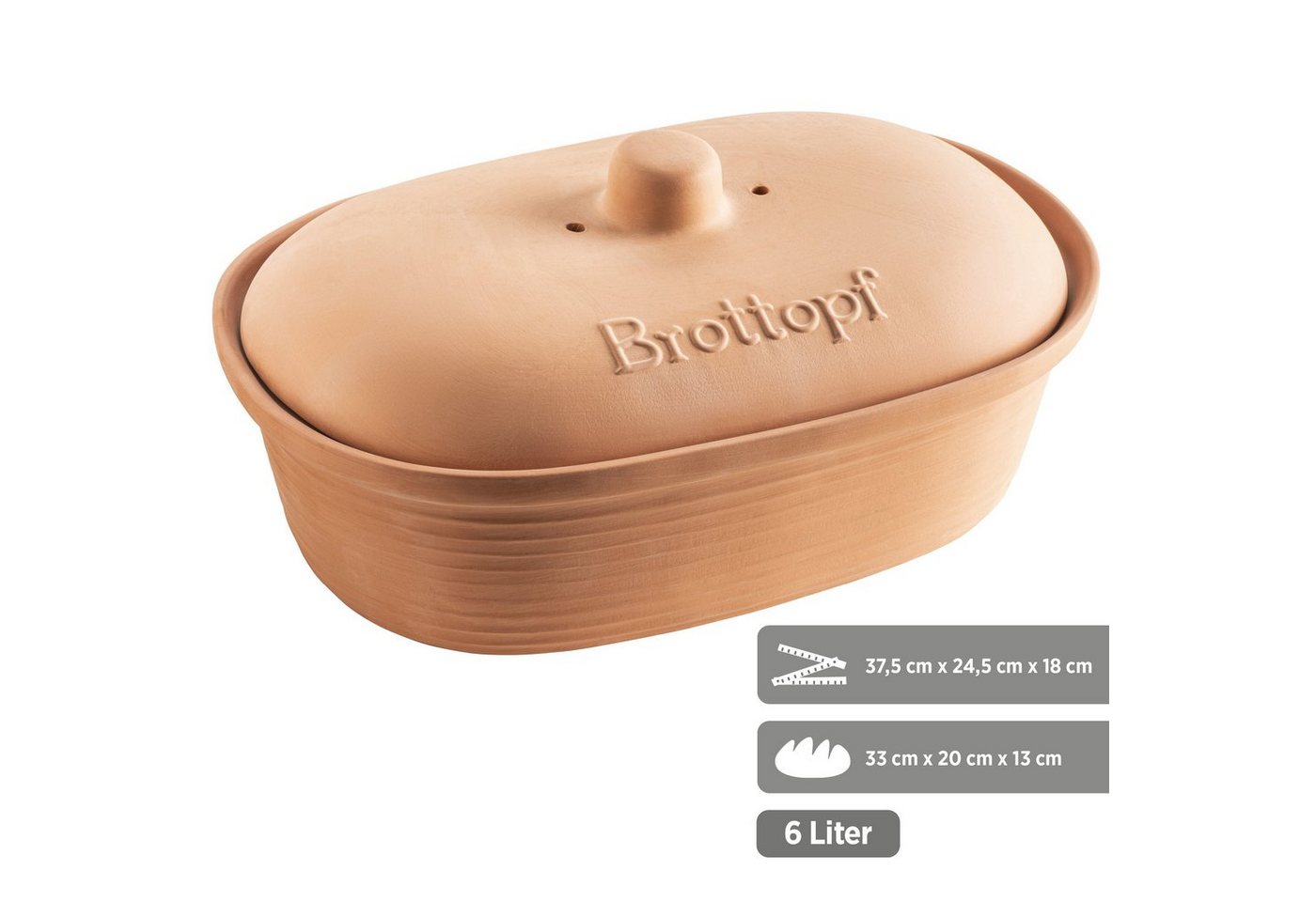 MÄSER Brotkasten Ceramica, Steingut – Bild 2 von 5