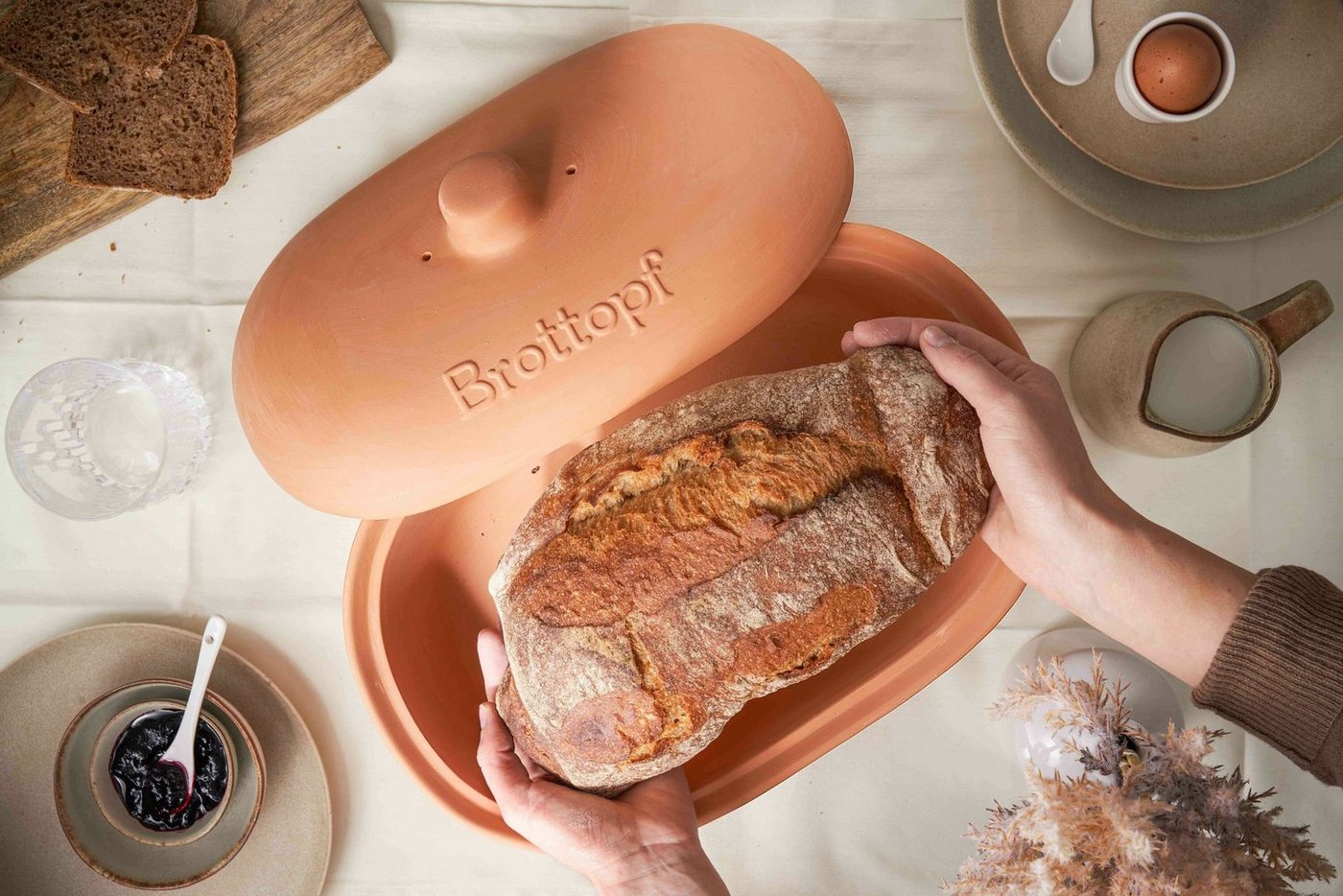 MÄSER Brotkasten Ceramica, Steingut – Bild 3 von 5