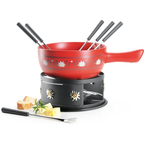 MÄSER Fonduetopf, Keramik (Set, 11-tlg)