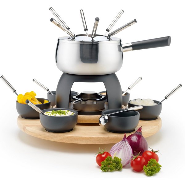 MÄSER Fonduetopf, Keramik (Set, 23-tlg)