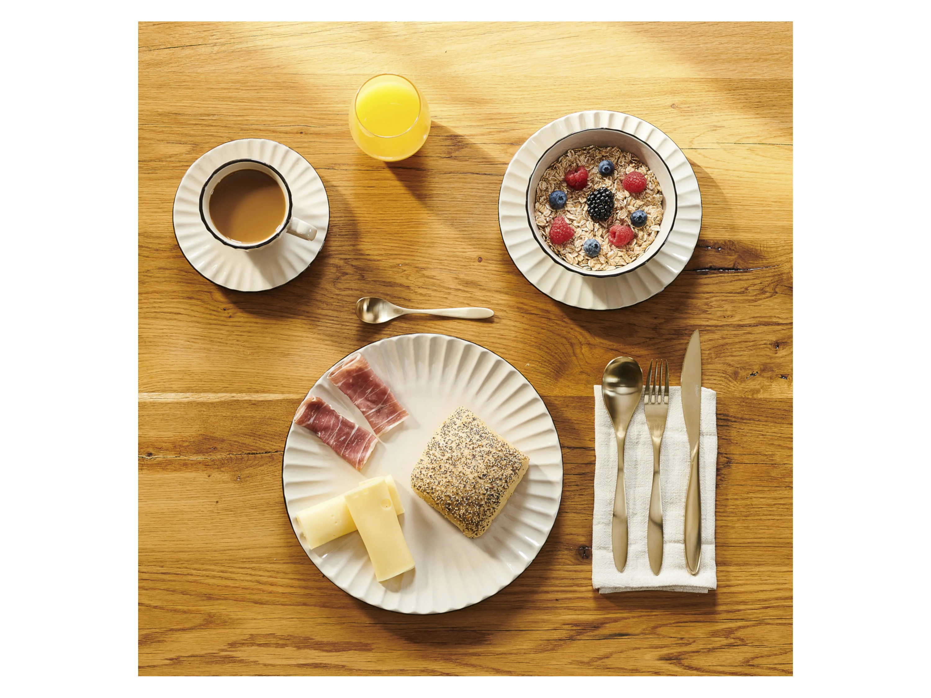 MÄSER Frühstücks-Set »Osita«, 18-teilig, beige – Bild 2 von 4