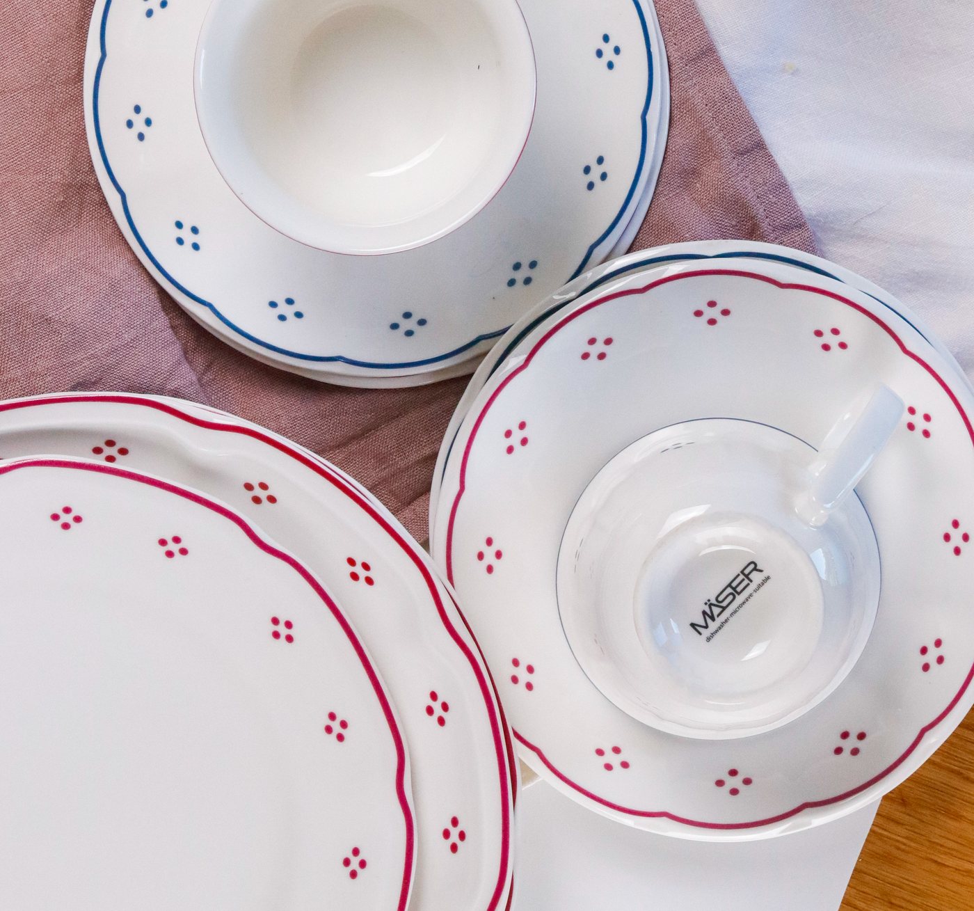 MÄSER Kaffeeservice Lova (18-tlg), 6 Personen, Porzellan – Bild 2 von 5