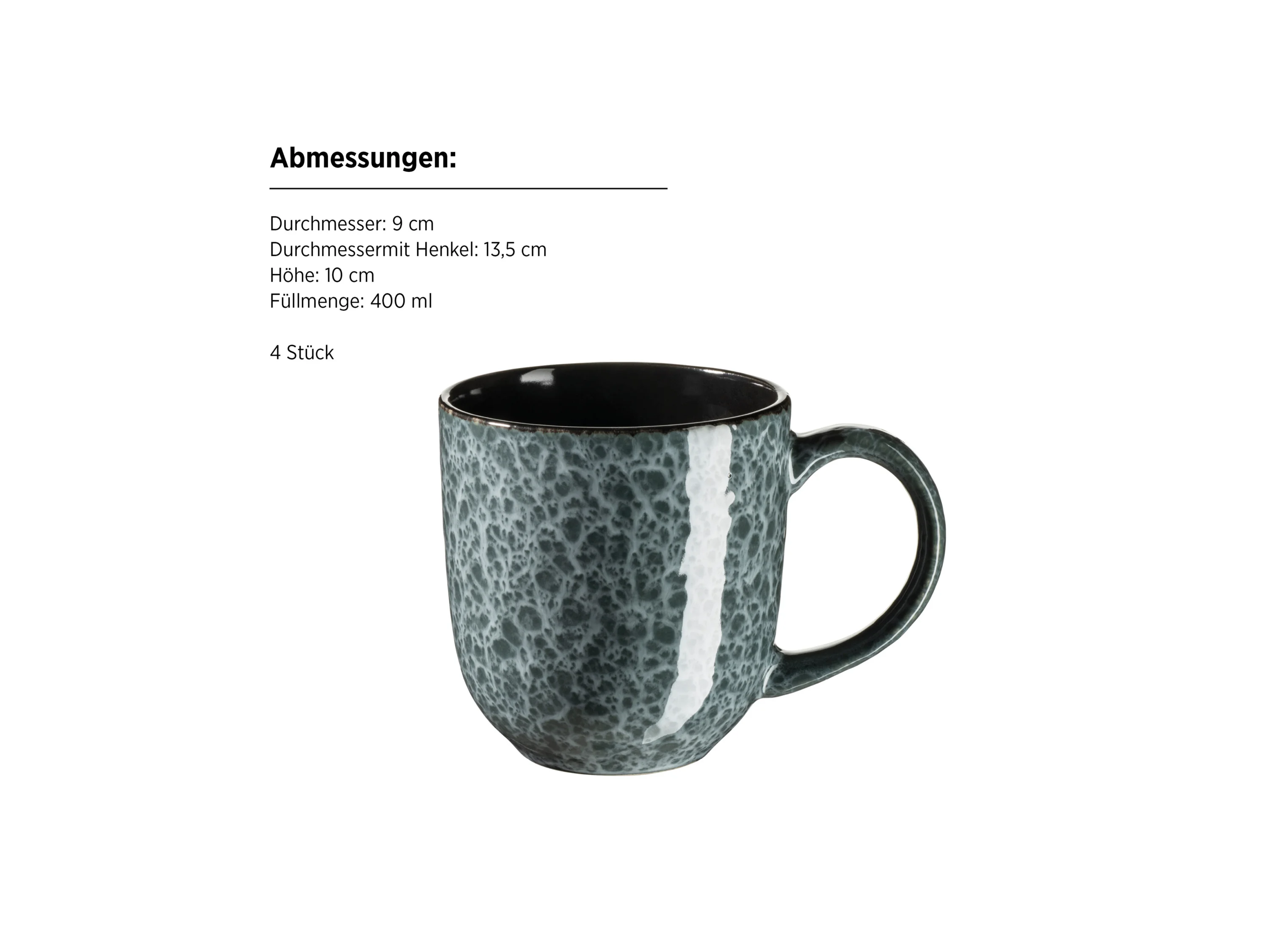 MÄSER Kombi-Geschirrset »Filippa«, 16-teilig (Grün) – Bild 4 von 4