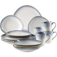 MÄSER Serie La Sinfonia, Geschirr Set, 16 tlg (Blau)