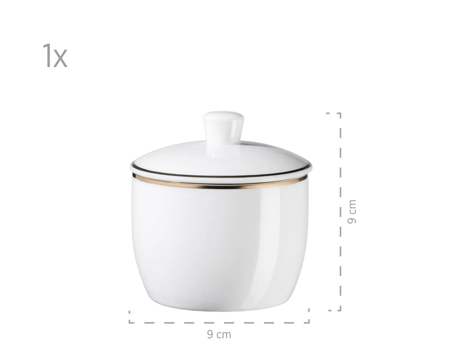 MÄSER Serie Professional Dining, Zubehör Set aus Müslischalen, Eierbechern, Schüsseln, Zuckerdose, Milchkännchen, Dipschälchen und Servierplatten, 24-teilig, We – Bild 4 von 4