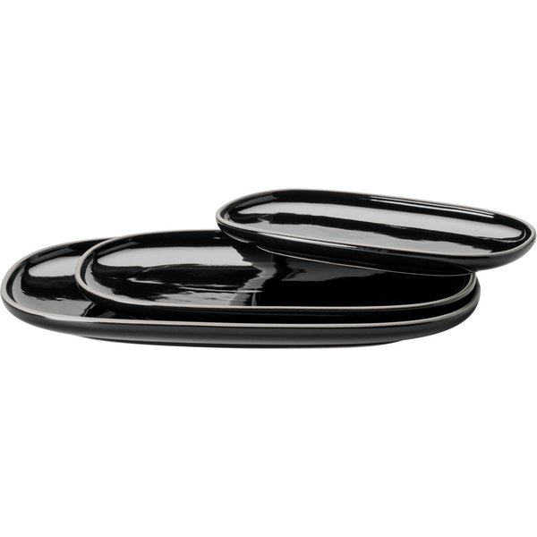 MÄSER Servier-Set Isora, Platten Set, aus Keramik, Keramik, (3-tlg)