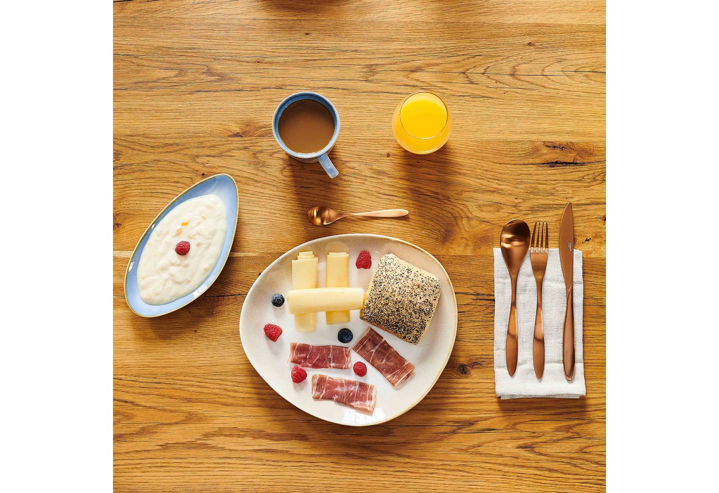 MÄSER Servierschale LA SINFONIA, Servierschalen-Set, Steinzeug, Steinzeug, (2-tlg) – Bild 2 von 5