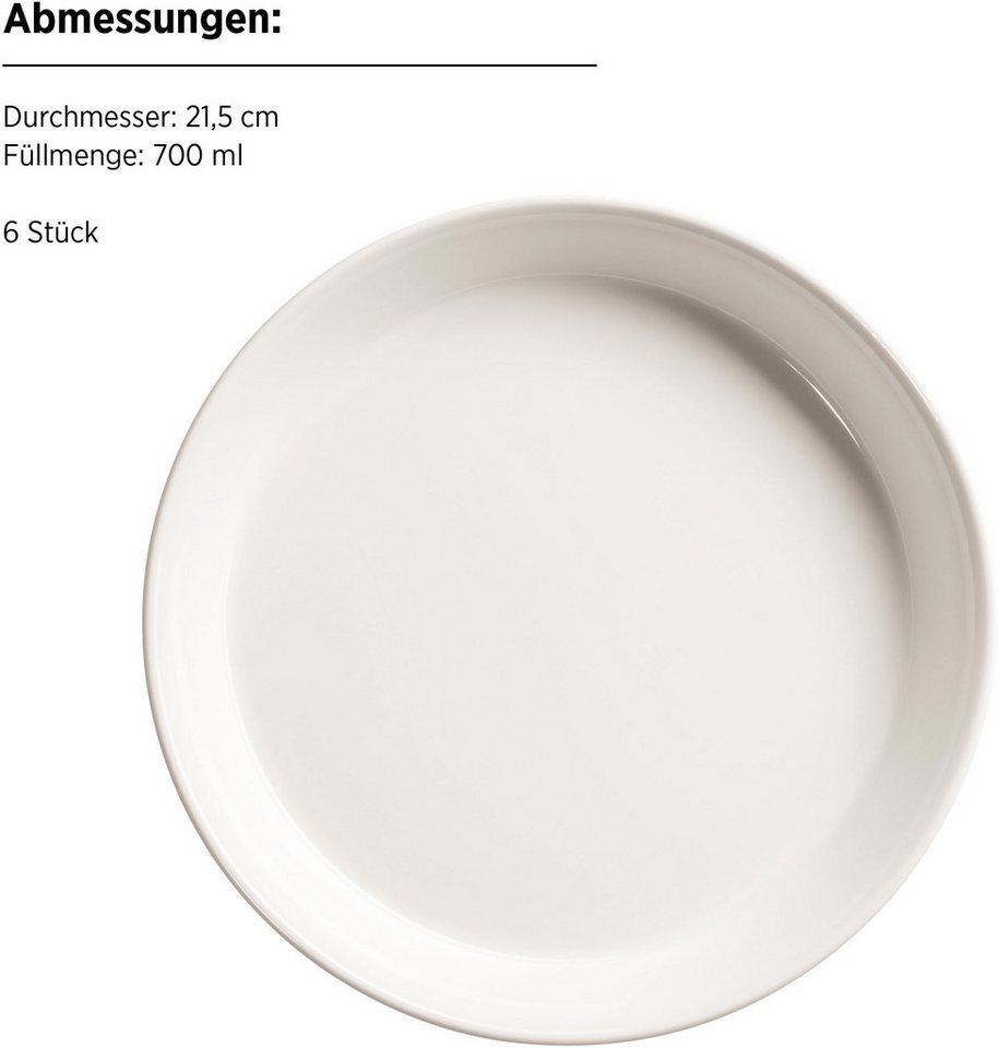 MÄSER Tafelservice SITA, aus Porzellan (12-tlg), 6 Personen, Porzellan, Teller Set, Geschirr-Set, Service – Bild 5 von 5