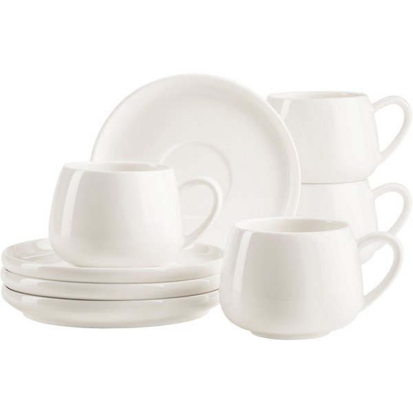 MÄSER Tasse Taya, 4-tlg., Porzellan