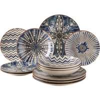 MÄSER Teller-Set »Iberico Blue«, 12-teilig