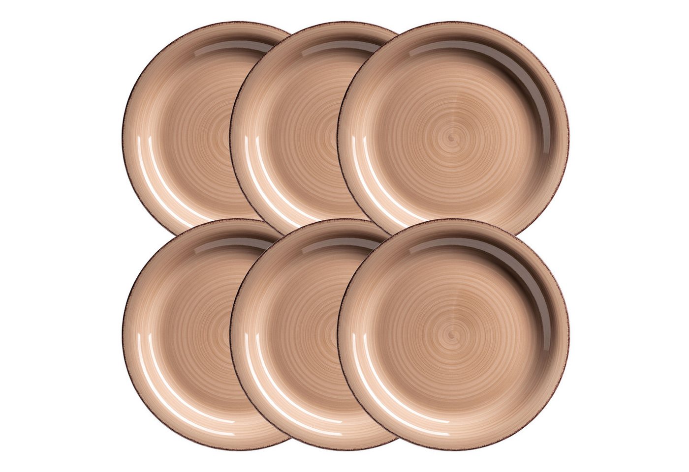MÄSER Teller-Set LUMACA (6-tlg), 6 Personen, Steinzeug – Bild 3 von 5