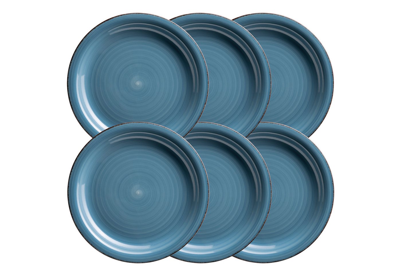 MÄSER Teller-Set LUMACA (6-tlg), 6 Personen, Steinzeug – Bild 5 von 5