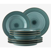 MÄSER Teller-Set »Prospero«, 8-teilig, handbemalt