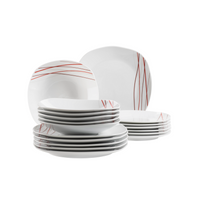 MÄSER Teller-Set »Sencilla«, 18-teilig