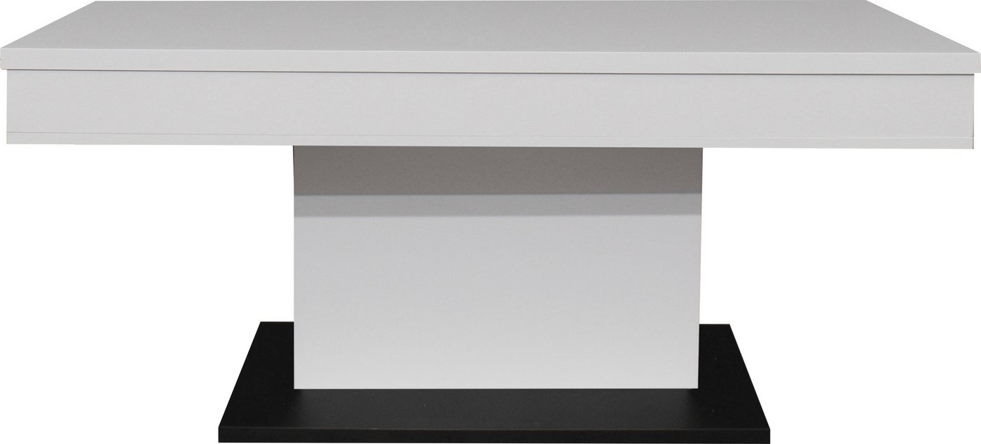 Mäusbacher Couchtisch Lift Couchtisch, höhenverstellbar 58-77cm,Tischplatte aufziehbar, Staufach, 110cm breit – Bild 3 von 5