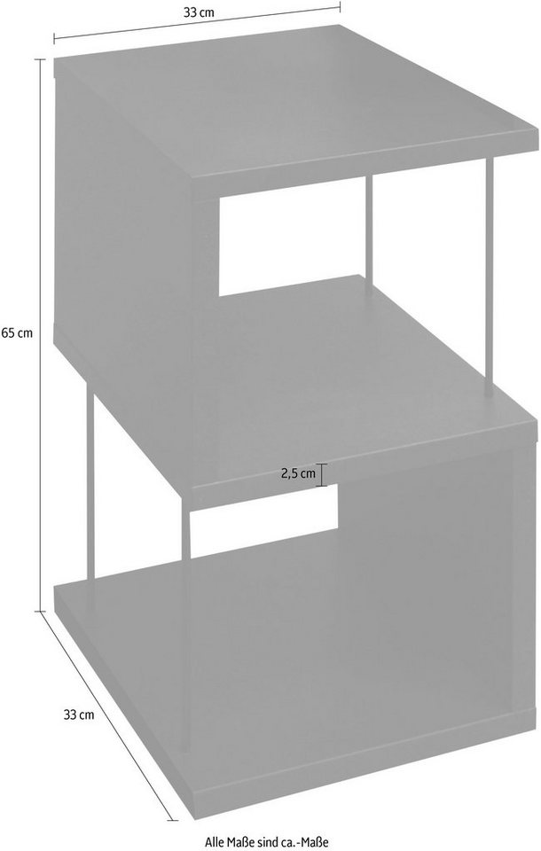 Mäusbacher Standregal Sticks Regale, Breite 33 cm – Bild 3 von 4