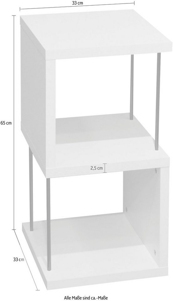 Mäusbacher Standregal Sticks Regale, Breite 33 cm – Bild 4 von 5