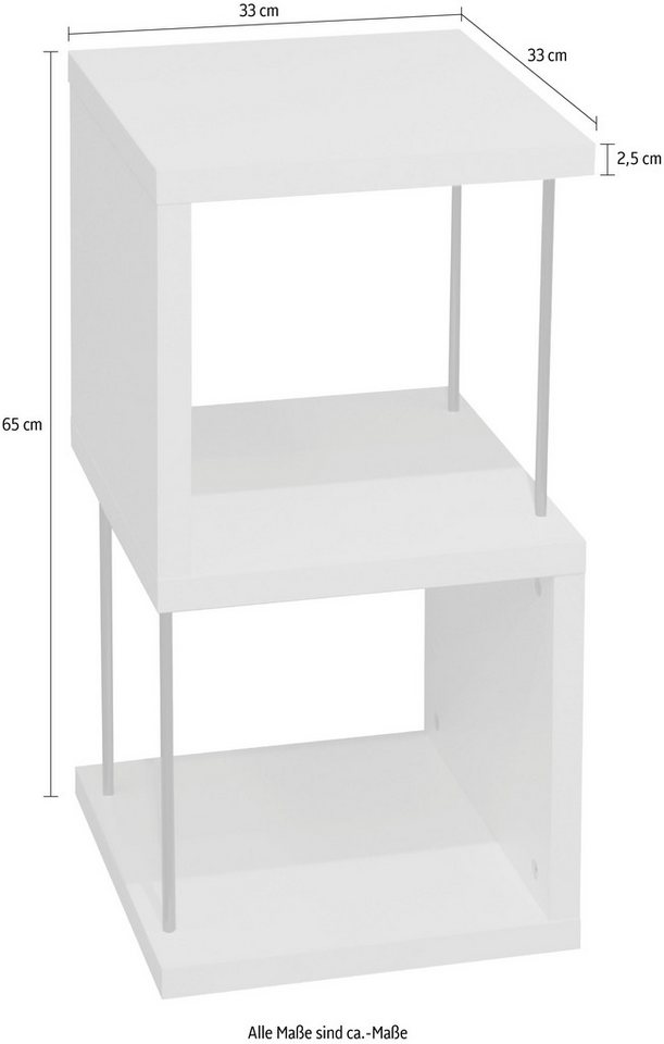 Mäusbacher Standregal Sticks Regale, Breite 33 cm – Bild 3 von 3