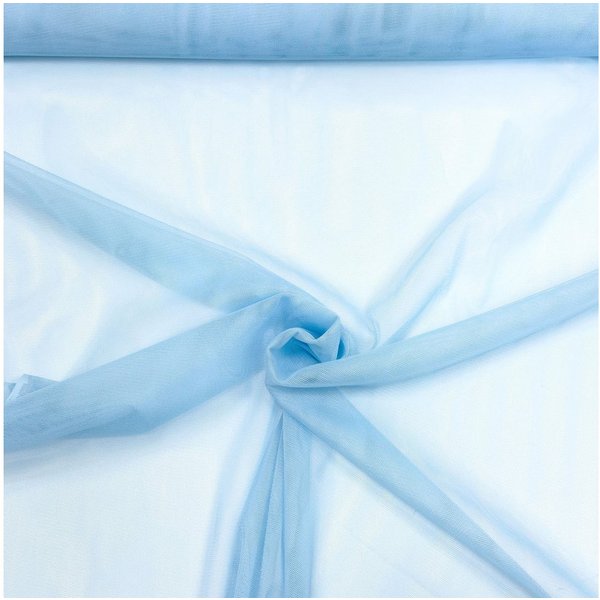 MAGAM-Stoffe Stoff "Jasmin", weicher Tüllstoff für Bekleidung Deko Soft Tüll Meterware