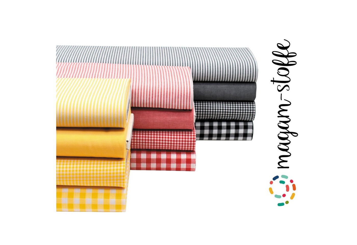 MAGAM-Stoffe Stoff "Mona", uni Baumwollstoff aus Niederlande ÖKO-TEX Meterware ab 50cm – Bild 5 von 5