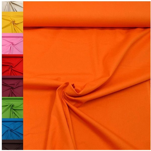 MAGAM-Stoffe Stoff "Sophie", Baumwollstoff uni 100% Baumwolle ÖKO-TEX Meterware ab 50cm