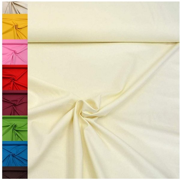 MAGAM-Stoffe Stoff "Sophie", Baumwollstoff uni 100% Baumwolle ÖKO-TEX Meterware ab 50cm