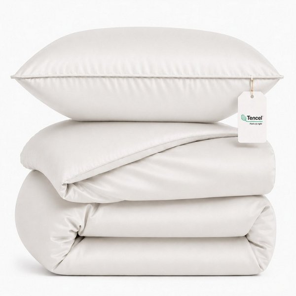 MAGANO Bettwäsche, Luxus 100% TENCEL ™ Lyocell, 400 TC Fadendichte, Hypoallergen, Thermoregulierend