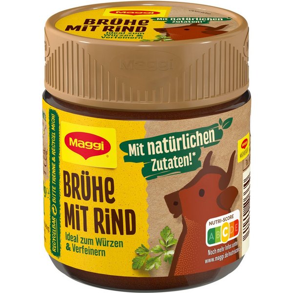 MAGGI Fertiggericht, Maggi Brühe mit Rindsgeschmack