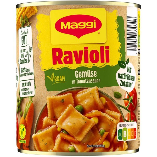MAGGI Fertiggericht, Maggi Gemüse-Ravioli