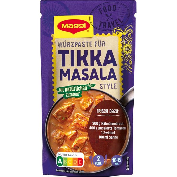 MAGGI Gewürz, Maggi Würzpaste Tikka Masala