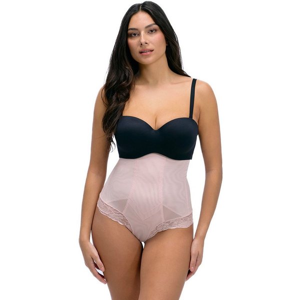 MAGIC Bodyfashion Shapingstring Super Control Hi-Thong mit eleganter, weicher Spitze
