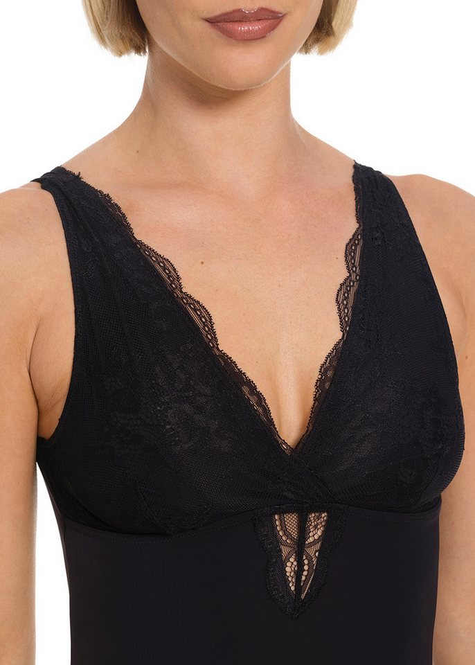 MAGIC Bodyfashion Stringbody leichter Shape-Effekt, elegant, mit Spitze – Bild 3 von 5