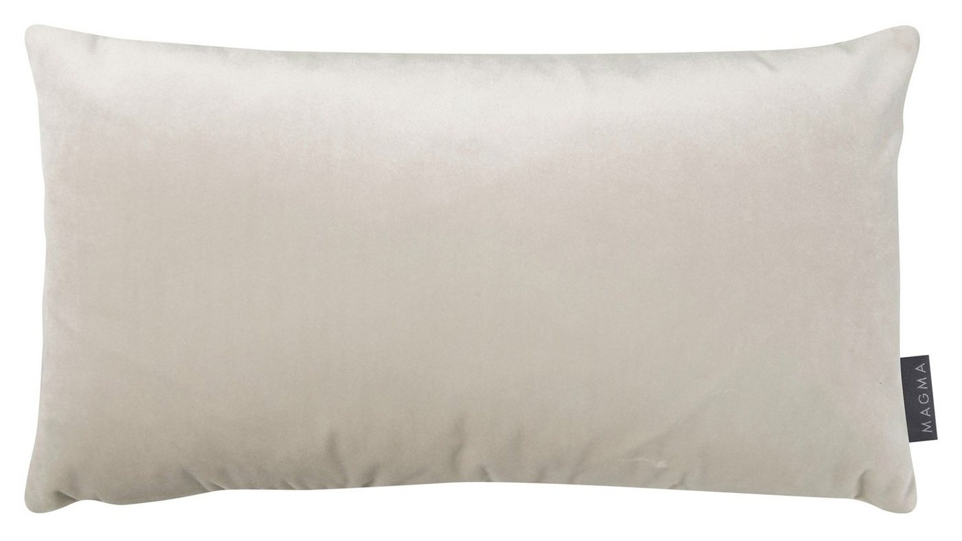 Magma Heimtex Kissenhülle RAYA, 60 x 40 cm, Creme Polyester, Samtoptik – Bild 2 von 2