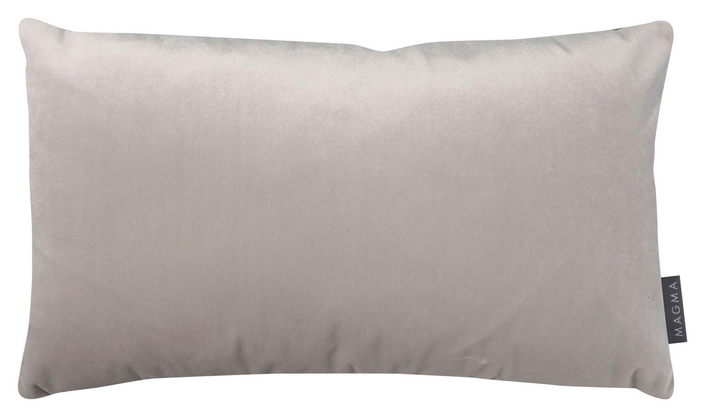 Magma Heimtex Kissenhülle RAYA, 60 x 40 cm, Taupe, Polyester, Samtoptik – Bild 2 von 2