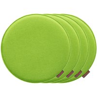 MAGMA Stuhlkissen Avaro 4er Set (Rund, Grün)