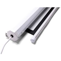 magnetoplan Rollo-Leinwand, elektrisch mit Fernbedienung, 4:3, 200 x 150 cm